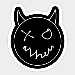 Devil smile Sticker